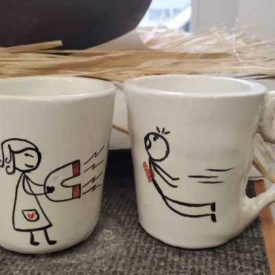 Conjunto tazas imán