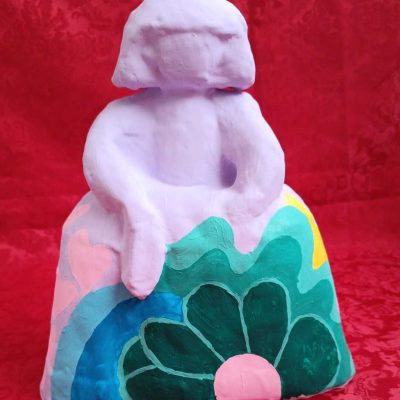 Menina Grande Papel Maché (varios diseños)