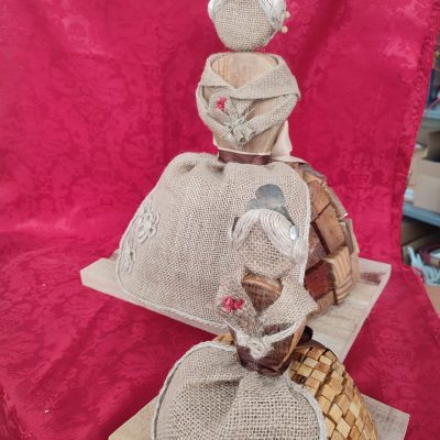 Figura Fallera Madera