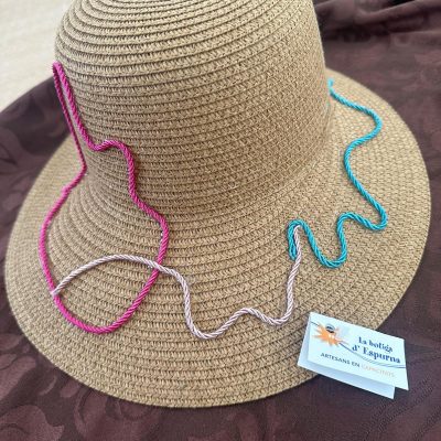 Sombrero Lazos de Colores