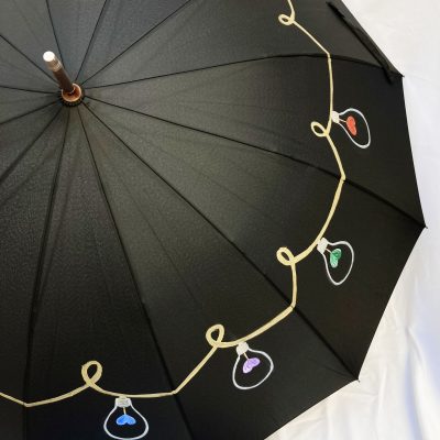 Paraguas de bombillas